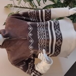 Catalina Women's Grey & White Ski/Skate Pullover - Size M